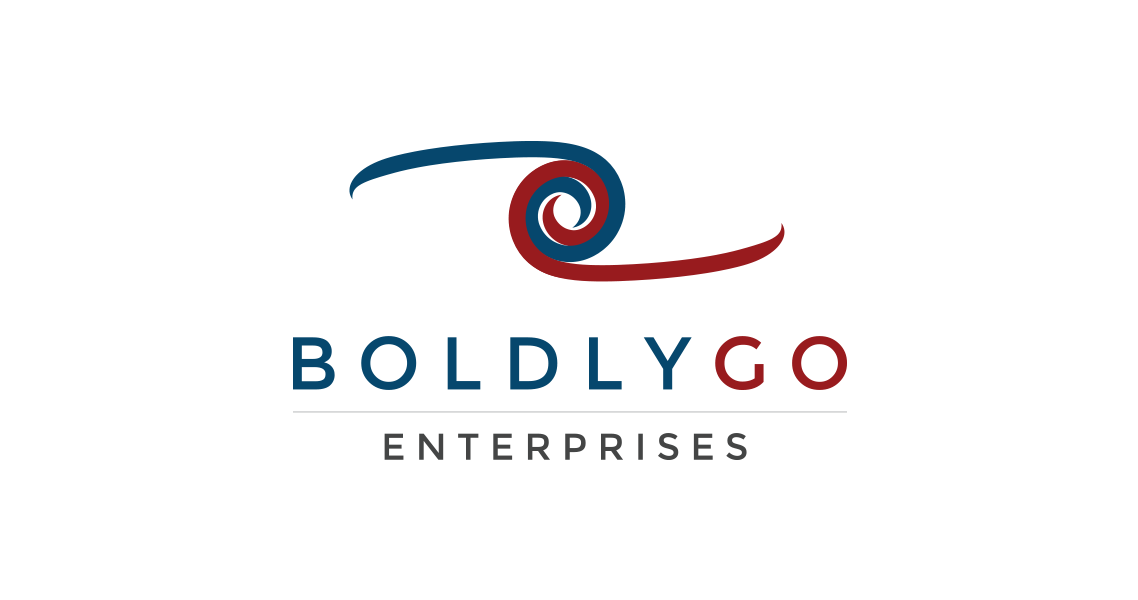 BoldlyGo Enterprises logo on white